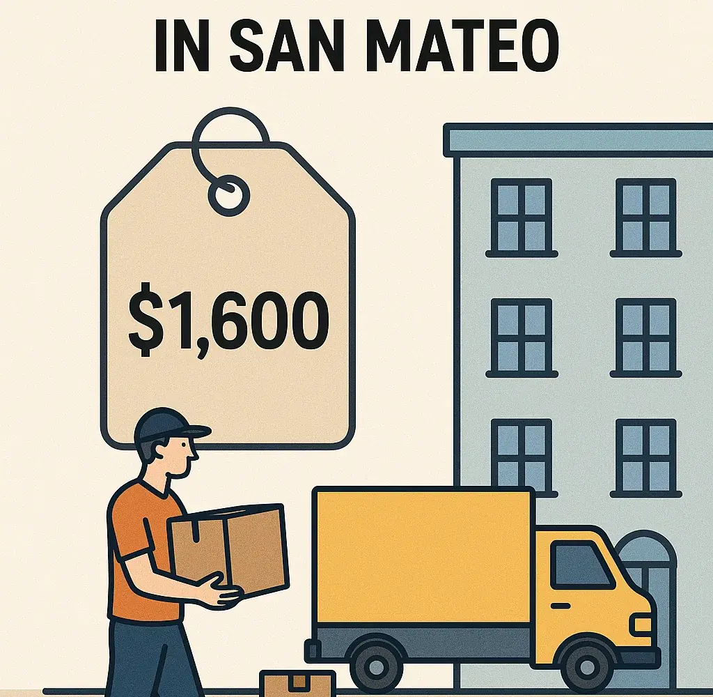 costs of moving in san mateo